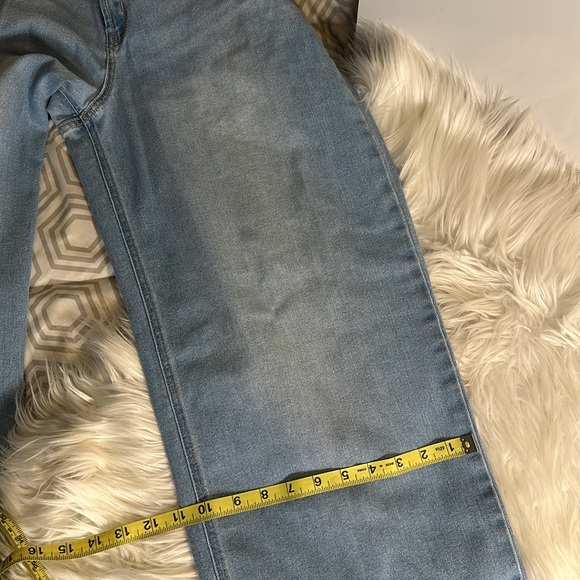 Old Navy Wow Wide Leg high rise 14 Tall light wash NWOT - Picture 13 of 15